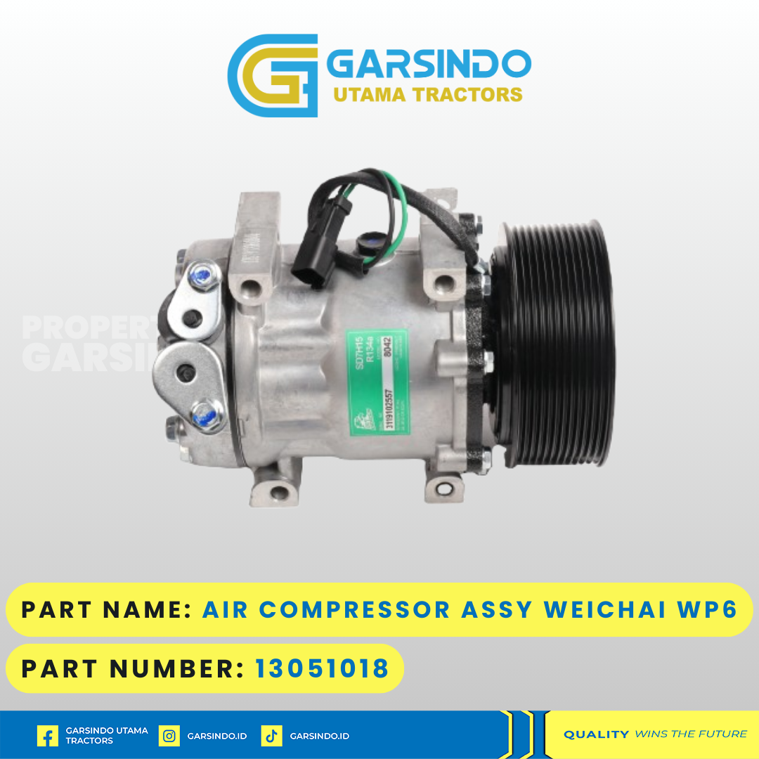 Air Compressor Assy Weichai WP6